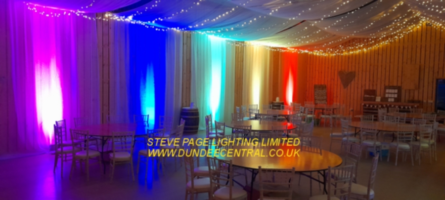 Wed In A Shed wedding lighting hire